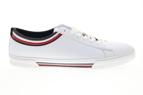 Мужские кеды Tommy Hilfiger с логотипом 1159813302 (Белый, 45,5)