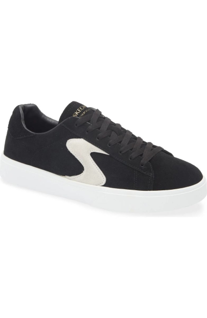 Мужские замшевые кеды Skechers Eden 44 (10,5 US) 28 см Черный 1159828534