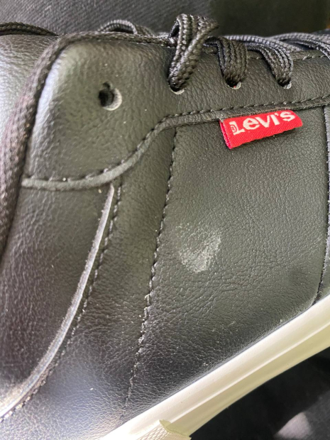 Мужские кеды Levi's 43 (9,5 US) 28 см Черный 1159831491