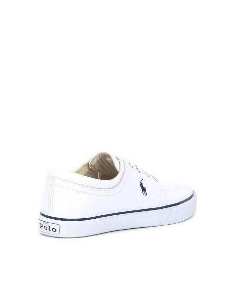 Кожаные кеды Polo Ralph Lauren 41 (8 US) 25,8 см Белый 1159838092