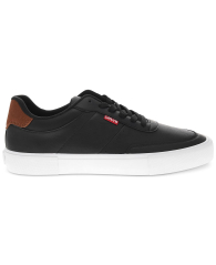 Мужские кеды Levi's 43 (9,5 US) 28 см Черный 1159831491
