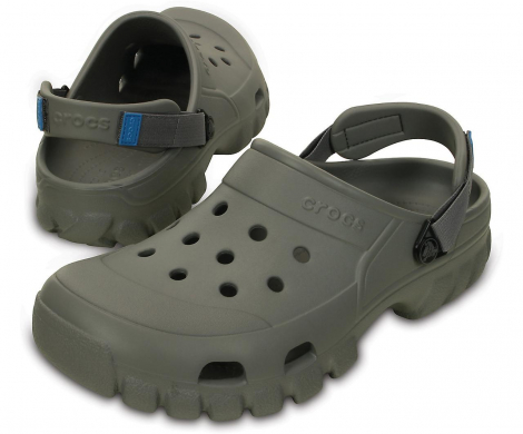 Крокси чоловічі Crocs Крокс сабо клоги оригінал США сірі