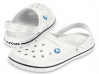 Мужские сабо Crocs Crocband 1159762943 (Белый, 46-47)