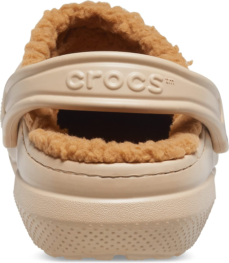 Мужские утепленные клоги Crocs сабо 1159769509 (Бежевый, 43-44)