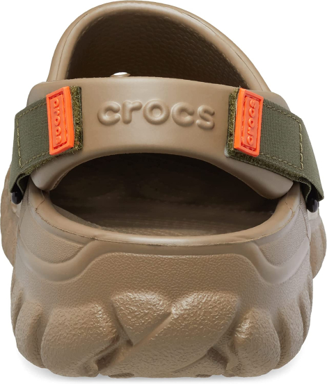 Классические мужские клоги Crocs сабо на липучках 1159779035 (Хаки, 50-51)