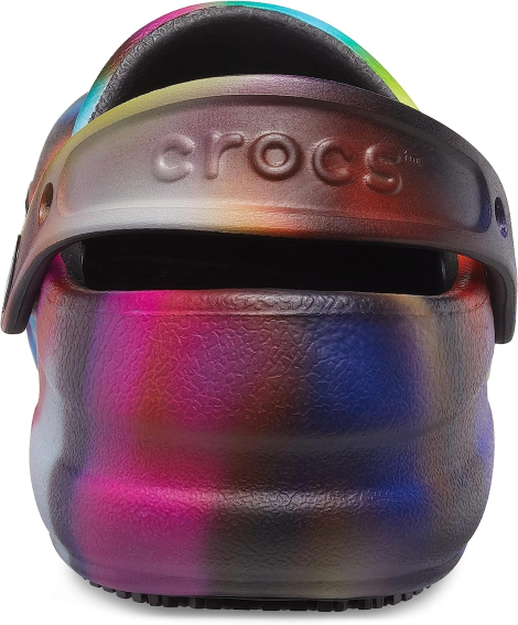 Яркие клоги Crocs сабо с принтом 1159785147 (Разные цвета, 48-49)