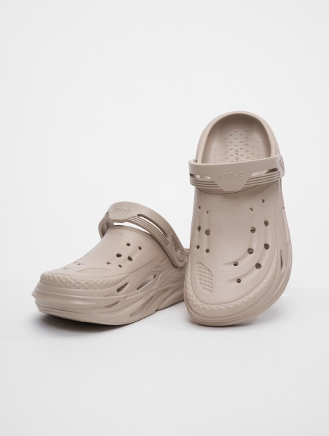 Зручні клоги Crocs OFF GRID CLOG 1159815596 42-43 ( US)  см Бежевий 1159815596 (Бежевий, 42-43)