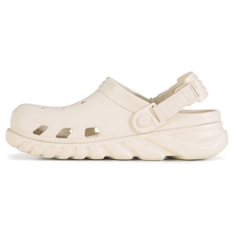 Зручні клоги Crocs DUET MAX 2 CLOG 1159816370 45-46 ( US)  см Молочний 1159816370 (Молочний, 45-46)