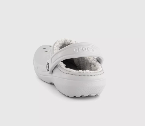 Мужские утепленные клоги Crocs сабо 46-47 (m12 US) 30,5 см Серый 1159836900