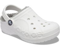 Утепленные клоги Crocs сабо с мехом 1159783436 (Белый, 43-44)