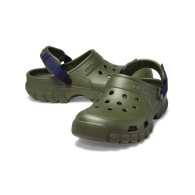 Классические мужские клоги Crocs сабо на липучках 1159812770 (Хаки, 42-43)