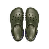 Классические мужские клоги Crocs сабо на липучках 1159812770 (Хаки, 42-43)