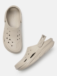 Зручні клоги Crocs OFF GRID CLOG 1159815596 42-43 ( US)  см Бежевий 1159815596 (Бежевий, 42-43)