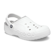 Мужские утепленные клоги Crocs сабо с мехом 45-46 (m11 US) 30 см Белый 1159826346