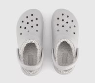Мужские утепленные клоги Crocs сабо 46-47 (m12 US) 30,5 см Серый 1159836900