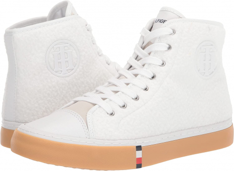 Женские кеды Tommy Hilfiger кроссовки 1159765522 (Белый, 41)