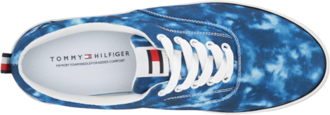 Мужские кеды Tommy Hilfiger кроссовки в стиле тай-дай 1159770596 (Синий, 42,5)