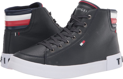 Мужские кеды хайтопы Tommy Hilfiger 1159774585 (Синий, 44)