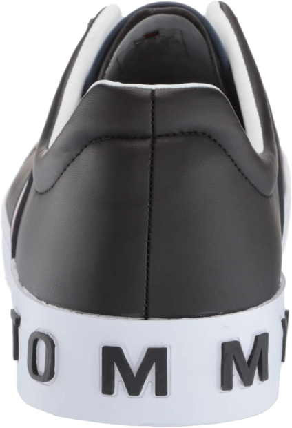 Мужские кеды Tommy Hilfiger кроссовки с логотипом 1159789063 (Черный, 44)