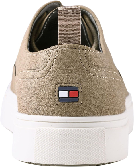 Мужские кеды Tommy Hilfiger с логотипом 1159791270 (Бежевый, 43)