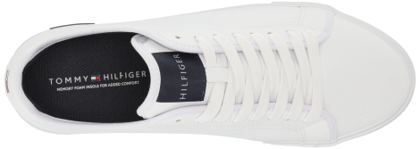 Мужские кеды Tommy Hilfiger кроссовки с логотипом 1159791133 (Белый, 47)