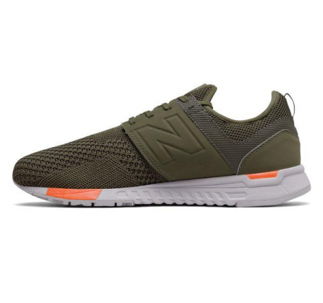 Кросівки New Balance 247 чоловічі зелений хакі EUR 43 44 шнурки Нью Беланс США 43