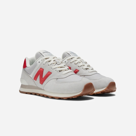 Мужские кроссовки New Balance 574 с логотипом 1159798329 (Серый, 53)