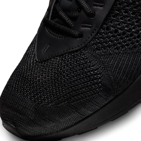 Текстильні кросівки Nike Air Max Flyknit Racer на шнурівці 1159799481 (Чорний, 39)