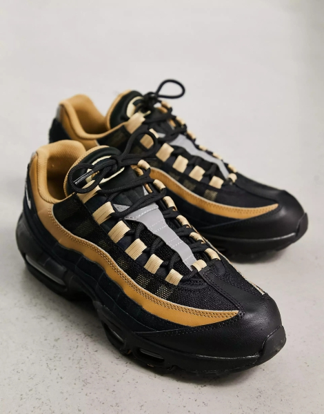 Стильные кроссовки Nike Air Max 95 1159801965 (Черный, 40)