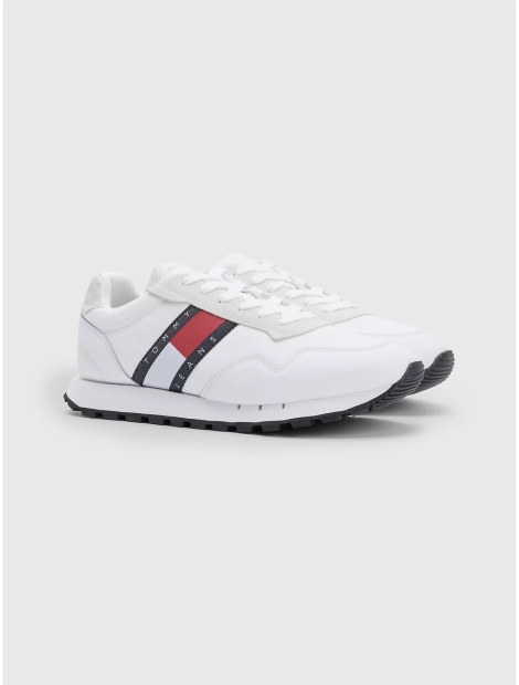 Чоловічі кросівки Tommy Hilfiger TJ Retro з логотипом 1159804521 (Білий, 45)