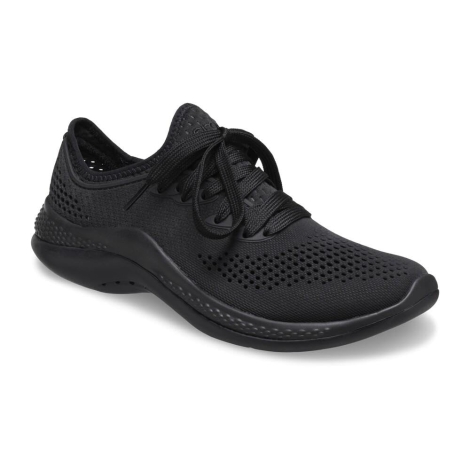 Кроссовки LITERIDE Crocs кеды со шнуровкой 42-43 (m9 US) 27,5 см Черный 1159817218