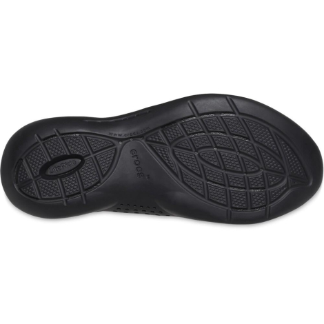 Кроссовки LITERIDE Crocs кеды со шнуровкой 42-43 (m9 US) 27,5 см Черный 1159817218