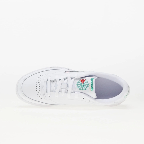 Стильні кросівки Reebok Club C з логотипом 40,5 (8 US) 26 см Білий 1159819131