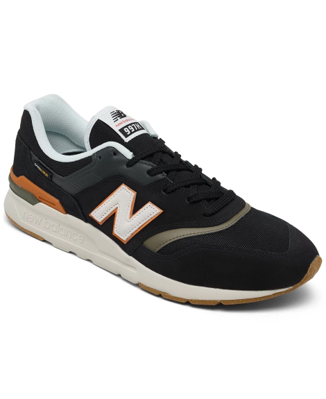 Мужские кроссовки 997H Casual Sneakers New Balance с логотипом 44,5 (10,5 US) 29 см Черный 1159819138