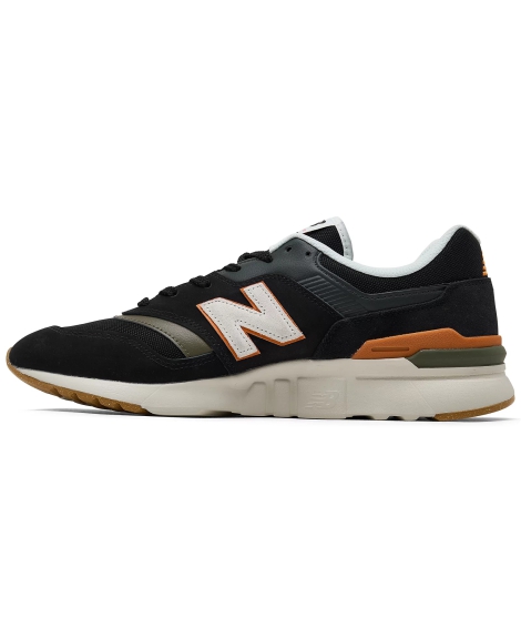 Мужские кроссовки 997H Casual Sneakers New Balance с логотипом 44,5 (10,5 US) 29 см Черный 1159819138