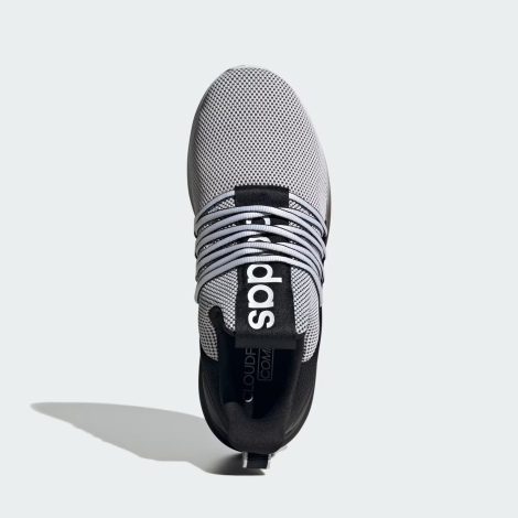 Кросівки Lite Racer Adapt 7.0 Wide Adidas 46 (11 1/2 US) 29,5 см Чорний/Білий 1159822277