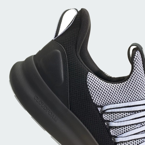 Кросівки Lite Racer Adapt 7.0 Wide Adidas 46 (11 1/2 US) 29,5 см Чорний/Білий 1159822277