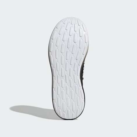 Кросівки Lite Racer Adapt 7.0 Wide Adidas 46 (11 1/2 US) 29,5 см Чорний/Білий 1159822277