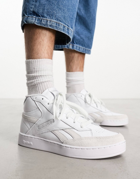 Стильные кроссовки Reebok Club C Form Hi 44,5 (11,5 US) 29 см Белый 1159822516