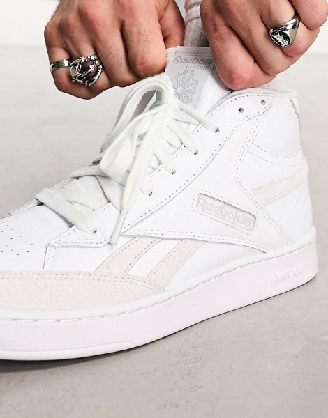 Стильные кроссовки Reebok Club C Form Hi 44,5 (11,5 US) 29 см Белый 1159822516