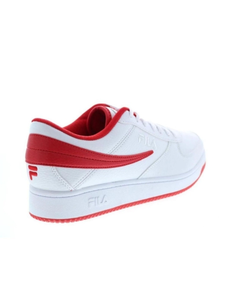 Мужские кроссовки A-Low FILA из экокожи 42,5 (9,5 US) 28,3 см Белый/Красный 1159824597