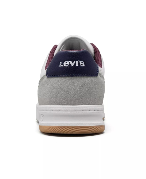 Мужские Levi's кроссовки 46,5 (12 US) 30 см Молочный 1159827738