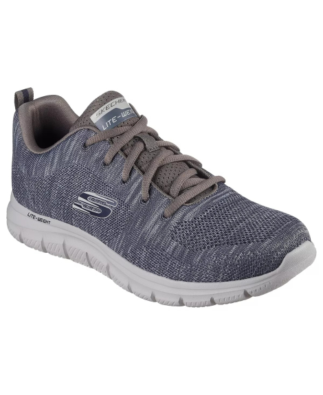 Текстильные кроссовки Skechers 48,5 (14 US) 31,5 см Серый 1159832554