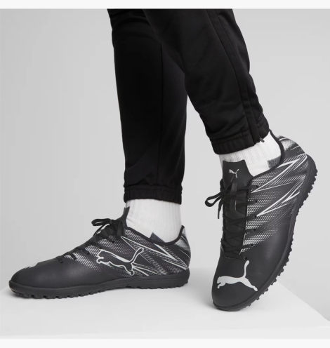Стильные кроссовки Attacanto Turf от Puma 46,5 (12,5 US) 30 см Черный 1159837029