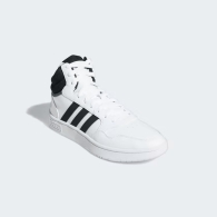 Высокие кроссовки Hoops 3.0 Mid Adidas 1159796383 (Белый, 46)