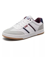 Мужские Levi's кроссовки 46,5 (12 US) 30 см Молочный 1159827738