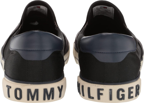 Мужские слипоны Tommy Hilfiger мокасины 1159766857 (Синий/Черный, 47)