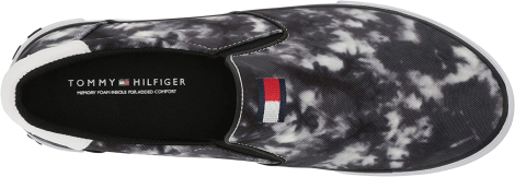 Мужские слипоны Tommy Hilfiger мокасины 1159773934 (Черный, 45)