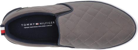 Мужские слипоны Tommy Hilfiger мокасины 1159784098 (Серый, 45,5)