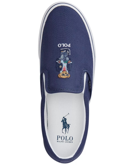 Мужские слипоны Polo Ralph Lauren с логотипом 1159809567 (Синий, 43,5)